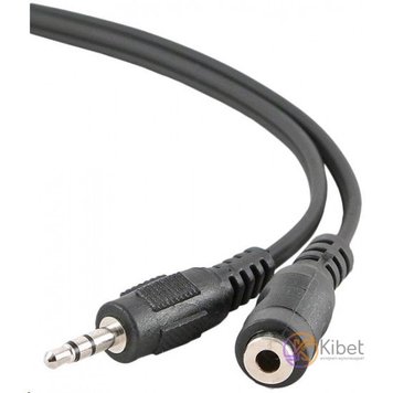 Удлинитель Audio Cablexpert DC3.5 папа-мама 1.5 м Black (CCA-423) 4004610 фото