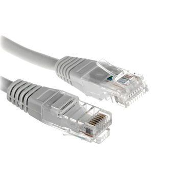 Патч-корд 5 м, UTP, Grey, GTL, Cat.5e, CCA, PVC (GTL5U5EGY) 9289080 фото