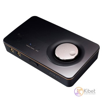 Звуковая карта Asus Xonar U7 MKII, Black, USB, 7.1, C-Media 6632AX, SNR 114 дБ, 4565490 фото