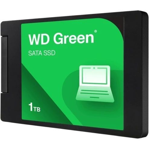 Твердотільний накопичувач SSD 1Tb, Western Digital Green, SATA3, 2.5" (WDS100T5G0A) 9479940 фото
