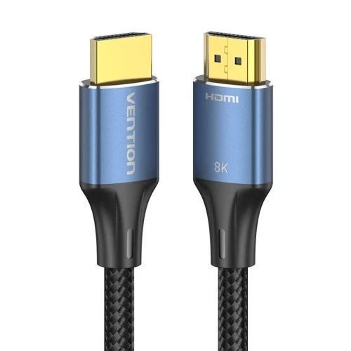 Кабель HDMI (M) - HDMI (M), 5 м, Black, Vention, V2.1 (ALGLJ) 9365430 фото