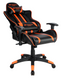 Ігрове крісло Canyon Fobos GС-3, Black/Orange, еко-шкіра, обертання на 360° (CND-SGCH3) 6192000 фото 3