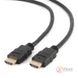 Кабель HDMI - HDMI 1.8 м Cablexpert Black, V2.0, позолочені конектори (CC-HDMI4-6) 4032360 фото 1