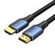 Кабель HDMI (M) - HDMI (M), 5 м, Black, Vention, V2.1 (ALGLJ) 9365430 фото 1