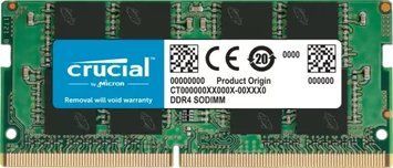 Память SO-DIMM, DDR4, 8Gb, 3200 MHz, Crucial, 1.2V, CL22 (CT8G4SFRA32A) 6494340 фото