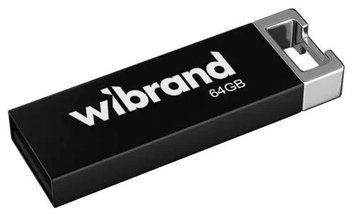 Флеш накопитель USB 64Gb Wibrand Chameleon, Black, USB 2.0 (WI2.0/CH64U6B) 8602980 фото