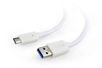 Кабель USB AM - Type-C, 1.8 м, White, Cablexpert, 3A (CCP-USB3-AMCM-6-W) 6240330 фото