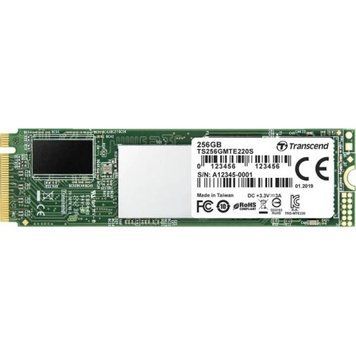 Твердотельный накопитель SSD 256Gb, Transcend 220S, PCI-E 3.0 x4, M.2 (TS256GMTE220S) 9609720 фото