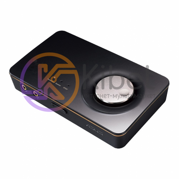 Звуковая карта Asus Xonar U7, Black, USB, 7.1, C-Media 6632A, SNR 114 дБ, Box (9 2696250 фото