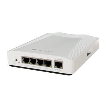Коммутатор MikroTik Cloud Router Switch CRS304-4XG-IN, White 9242610 фото