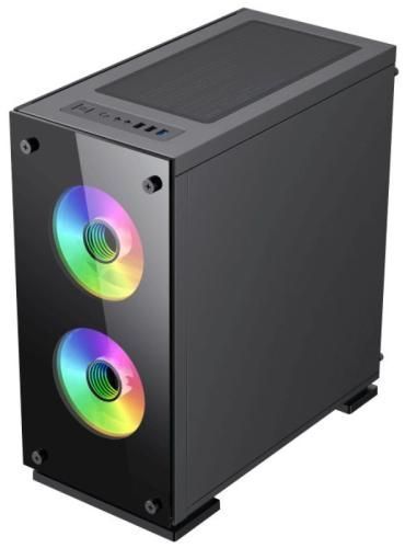 Корпус GameMax M65 Black, без БЖ, Micro ATX 7744470 фото