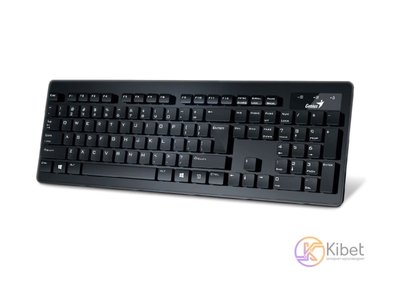 Комплект Genius SlimStar C130 Black, Optical, USB, клавиатура+мышь 3892320 фото