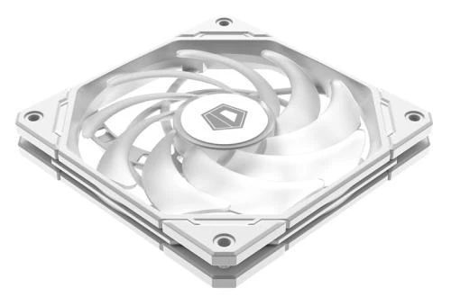 Вентилятор 120 мм, ID-Cooling NO-12015-XT ARGB SNOW, White, 120x120x15 мм, PWM 8349930 фото