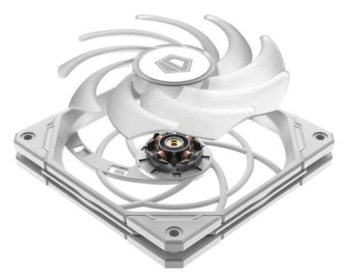 Вентилятор 120 мм, ID-Cooling NO-12015-XT ARGB SNOW, White, 120x120x15 мм, PWM 8349930 фото