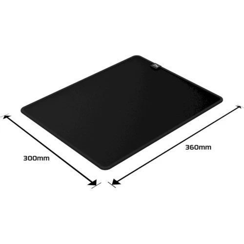 Коврик HyperX Pulsefire Mat M, Black, 360 x 300 х 3 мм (4Z7X3AA) 8949930 фото
