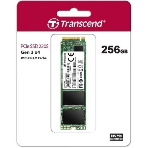 Твердотільний накопичувач SSD 256Gb, Transcend 220S, PCI-E 3.0 x4, M.2 (TS256GMTE220S) 9609720 фото