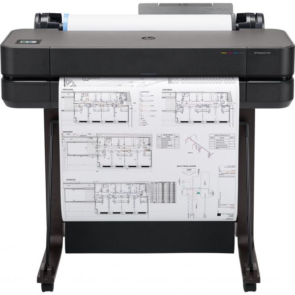 Принтер струйный цветной A1 HP DesignJet T630 24", Black (5HB09A) 6638550 фото