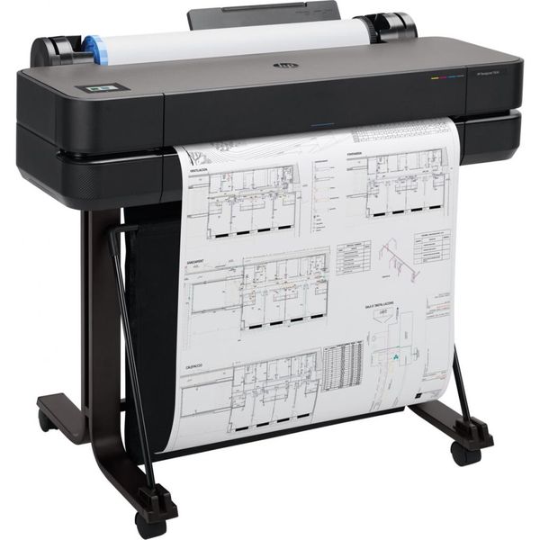 Принтер струйный цветной A1 HP DesignJet T630 24", Black (5HB09A) 6638550 фото