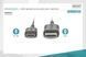 Кабель HDMI (M) - mini HDMI (M), 2 м, Black, Assmann, V1.4 (DB-330121-020-S) 9518340 фото 3
