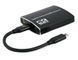 Адаптер USB 3.1 Type-C (M) - на 2 HDMI, Cablexpert A-CM-HDMIF2-01 Black, 15 см 7747560 фото 1