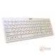 Клавіатура Extradigital ED-K101 White, USB, лазерне гравіювання, 368 х 130 х 20 мм, 390 г (KUS7108) 3853410 фото 1