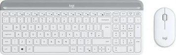 Комплект бездротовий Logitech MK470 Slim, Off-White (920-009205) 7853160 фото