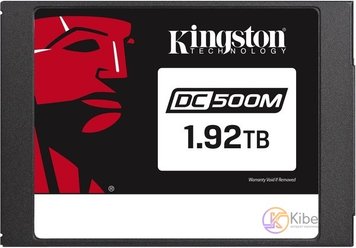 Твердотельный накопитель 1.92Tb, Kingston DC500M, SATA3, 2.5', 3D TLC, 555 520 M 5447520 фото