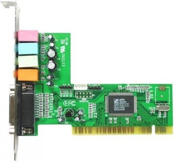 Звуковая карта C-Media, PCI, 32-bit, 4-Channels, C-Media 8738 14550 фото