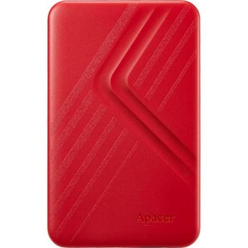 Зовнішній жорсткий диск 1Tb Apacer AC236, Red (AP1TBAC236R-1) 5498550 фото