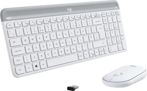 Комплект бездротовий Logitech MK470 Slim, Off-White (920-009205) 7853160 фото