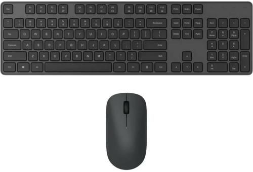 Комплект бездротовий Xiaomi Wireless Keyboard and Mouse Combo, Black (BHR6100GL) 8340720 фото