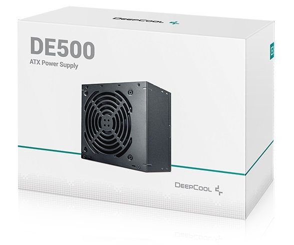 Блок питания 500 Вт, Deepcool DE500 v2, Black (DP-DE500US-PH) 5204880 фото