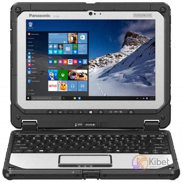 Ноутбук 10' Panasonic Toughbook CF-20 (CF-20A0205T9) Black Silver 10.1', Multito 5920980 фото