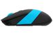 Мышь A4Tech Fstyler FG10 2000dpi Black+Blue, USB, Wireless 5281560 фото 4