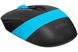 Мышь A4Tech Fstyler FG10 2000dpi Black+Blue, USB, Wireless 5281560 фото 5