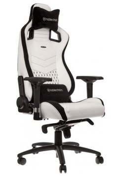 Ігрове крісло Noblechairs EPIC, White/Black (NBL-PU-WHT-001) 7712880 фото