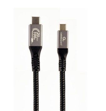 Кабель Type-C - Type-C, 1.5 м, Black, Cablexpert, 100 Вт, 5A (CCBP-USB3-CMCM100-1.5M) 8772330 фото