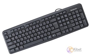 Клавіатура Defender Element HB-520 B Black, USB, стандартна 3970800 фото