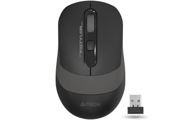 Миша A4Tech Fstyler FG10 2000dpi Black+Grey, USB, Wireless 5281590 фото