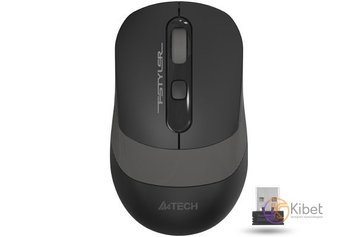 Мышь A4Tech Fstyler FG10 2000dpi Black+Grey, USB, Wireless 5281590 фото