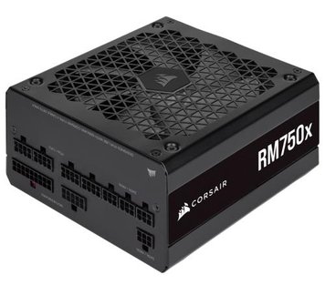 Блок живлення 750 Вт, Corsair RM750x, Black, ATX, модульный, 80+ Gold (CP-9020199-EU) 7353990 фото