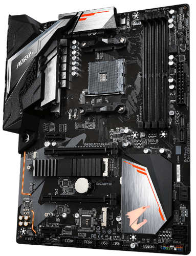Мат.плата AM4 (B450) Gigabyte B450 AORUS Elite V2 6495240 фото