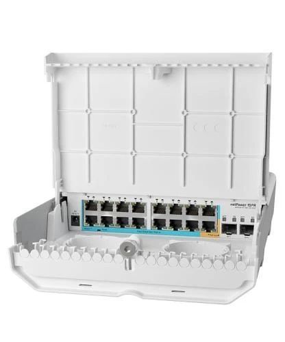 Коммутатор MikroTik netPower 15FR, White (CRS318-1FI-15FR-2S-OUT) 6840330 фото