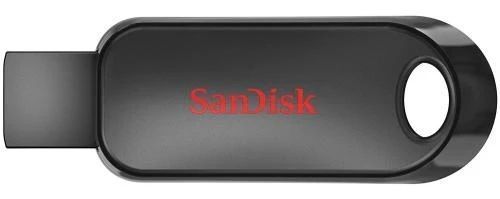 Флеш накопичувач USB 128Gb SanDisk Cruzer Snap, Black, USB 2.0 (SDCZ62-128G-G35) 6793020 фото