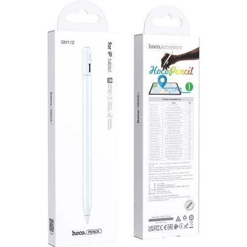 Стилус HOCO GM112, White 8928570 фото