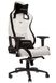 Ігрове крісло Noblechairs EPIC, White/Black (NBL-PU-WHT-001) 7712880 фото 1