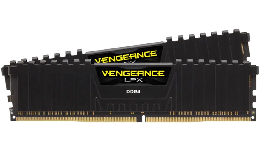 Пам'ять 32Gb x 2 (64Gb Kit) DDR4, 3600 MHz, Corsair Vengeance LPX, Black (CMK64GX4M2D3600C18) 7861620 фото