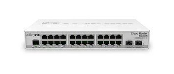 Коммутатор MikroTik CRS326-24G-2S+IN, White 6840570 фото