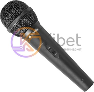 Микрофон Defender MIC-130 Black, кабель 5 м 4219410 фото