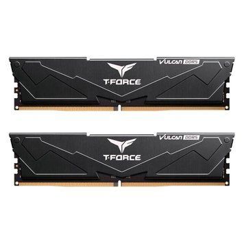 Память 16Gb x 2 (32Gb Kit) DDR5, 6000 MHz, Team T-Force Vulcan, Black (FLBD532G6000HC30DC01) 9604920 фото